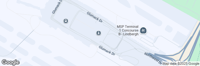 Google Maps Minneapolis–Saint Paul Int Airport (MSP), 4300 Glumack Drive, Saint Paul, MN 55111-3002, United States of America